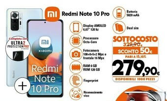 Expert Xiaomi Redmi Note 10 Pro offerta