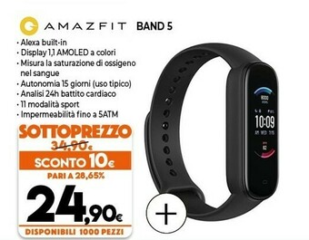 Expert Amazfit Band 5 offerta