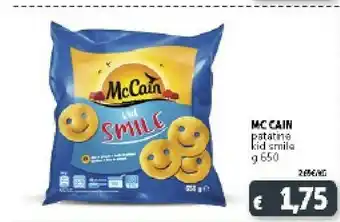 Deco Supermercati Mccain Mc Cain Patatine Kid Smile offerta