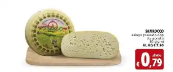 Deco Supermercati San rocco Asiago Pressato Dop offerta