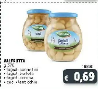 Deco Supermercati Valfrutta Ceci 370 G(ml) offerta