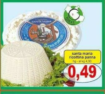 Gros Santa maria Ricotta offerta