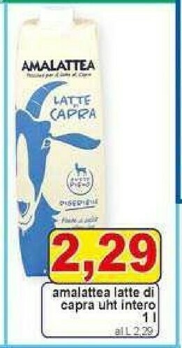 Gros Amalattea Formaggio di capra offerta