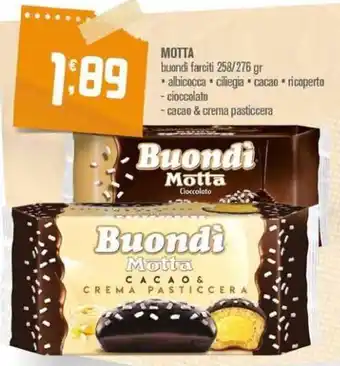 Ottimo Market MOTTA buondì farciti 258/276 gr offerta