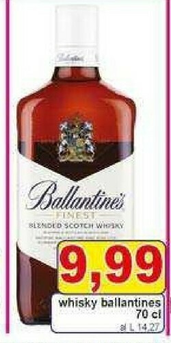 Gros Ballantines Scotch whisky offerta