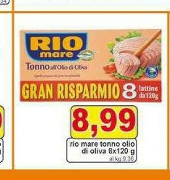 Gros Rio Mare Tonno Rio mare offerta
