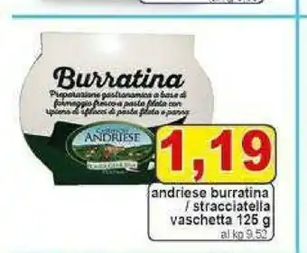 Gros Caseificio Andriese Burratina offerta