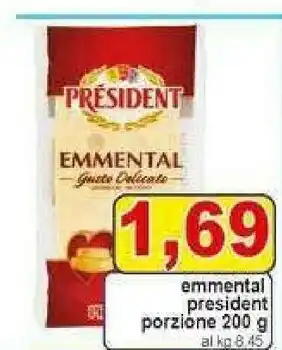 Gros Prèsident Emmental Porzione offerta