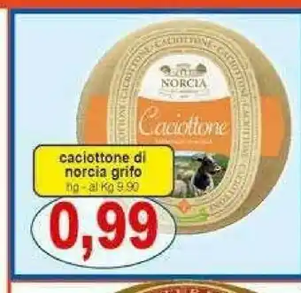 Gros Norcia Caciottone Di Norcia Grifo offerta