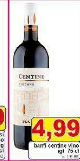 Gros Banfi Vino rosso offerta