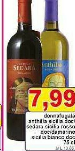 Gros Donnafugata Vino bianco offerta