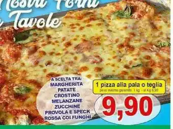 Pizza alla pala Pizza surgelata