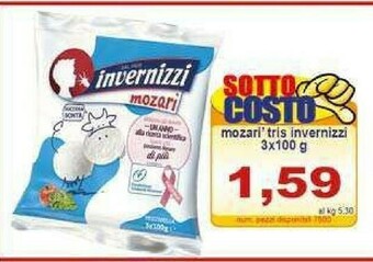 Gros Invernizzi Mozzarella offerta