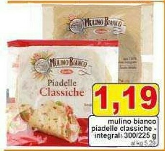Gros Mulino Bianco Piadine offerta