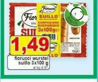 Gros Fiorucci Wurstel offerta