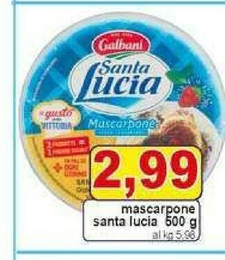 Gros Galbani Mascarpone offerta