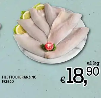 Famila Market FILETTO DI BRANZINO FRESCO offerta