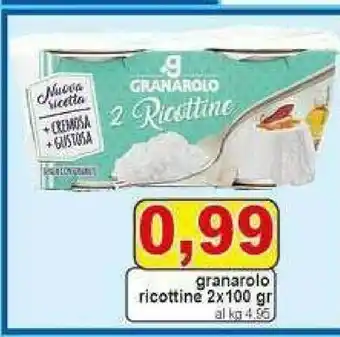 Gros Granarolo Ricotta offerta