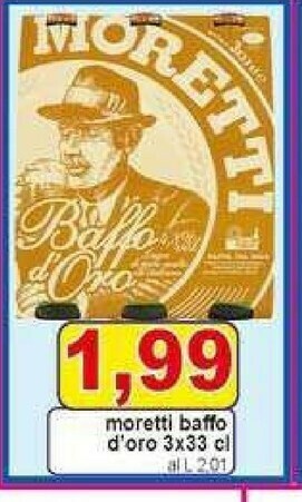 Gros Moretti Birra offerta