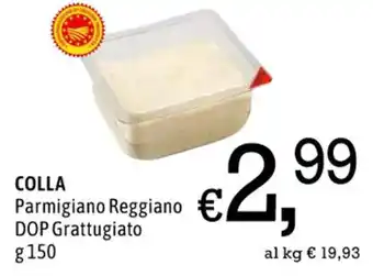 Famila Market COLLA Parmigiano Reggiano DOP Grattugiato g 150 offerta