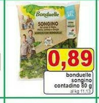 Gros Bonduelle Insalata offerta