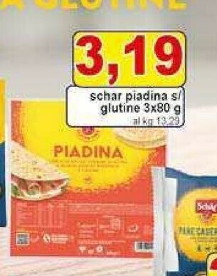 Gros Schar Alimenti senza glutine offerta