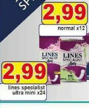 Gros Lines Assorbenti lines offerta