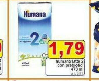 Gros Humana Latte per neonati offerta