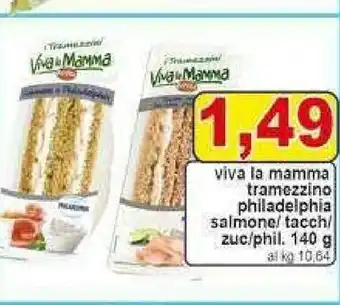 Pewex Philadelphia Tramezzini offerta