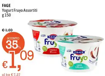 Famila Market FAGE Yogurt Fruyo Assortiti g 150 offerta