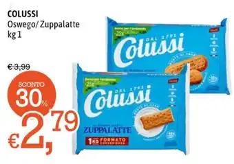Famila Market COLUSSI Oswego/Zuppalatte kg 1 offerta