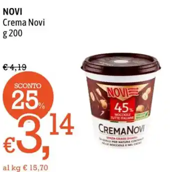 Famila Market NOVI Crema Novi g 200 offerta