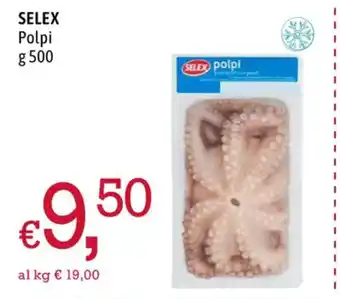 Famila Market SELEX Polpi g 500 offerta