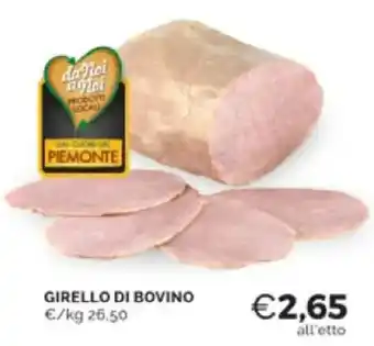 Mercatò GIRELLO DI BOVINO offerta