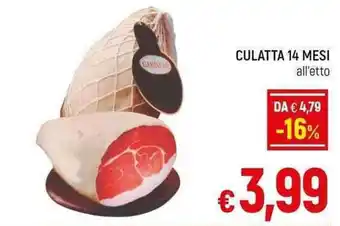 A&O CULATTA 14 MESI offerta