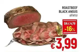 A&O ROASTBEEF BLACK ANGUS offerta