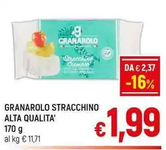 A&O GRANAROLO STRACCHINO ALTA QUALITA' 170 g offerta