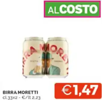 Mercatò BIRRA MORETTI cl.33x2 offerta