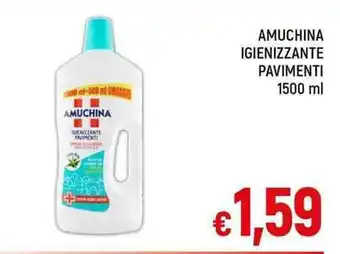 A&O AMUCHINA IGIENIZZANTE PAVIMENTI 1500 ml offerta