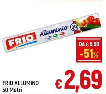A&O FRIO ALLUMINO 30 Metri offerta