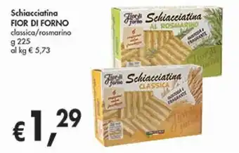 Schiacciatina FIOR DI FORNO classica/rosmarino g 225