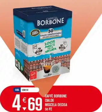 Adhoc CAFFÈ BORBONE CIALDE MISCELA DECISA 50 PZ offerta
