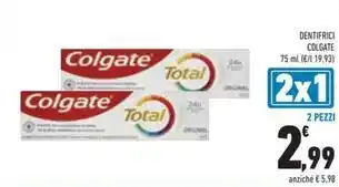 Conad DENTIFRICI COLGATE offerta