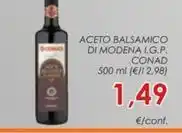 Conad ACETO BALSAMICO DI MODENA I.G.P. CONAD offerta