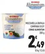 Conad MOZZARELLA BUFALA CAMPANA D.O.P. CONAD ALIMENTUM offerta