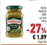 Conad PESTO STAR vari tipi 190 g offerta