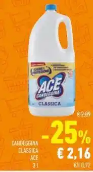 Conad CANDEGGINA CLASSICA ACE offerta