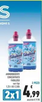 Conad AMMORBIDENTE CONCENTRATO FABULOSO offerta