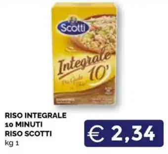 RISO INTEGRALE 10 MINUTI RISO SCOTTI kg 1