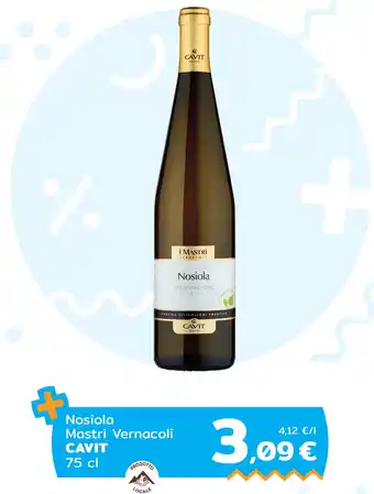 Nosiola Mastri Vernacoli CAVIT 75 cl